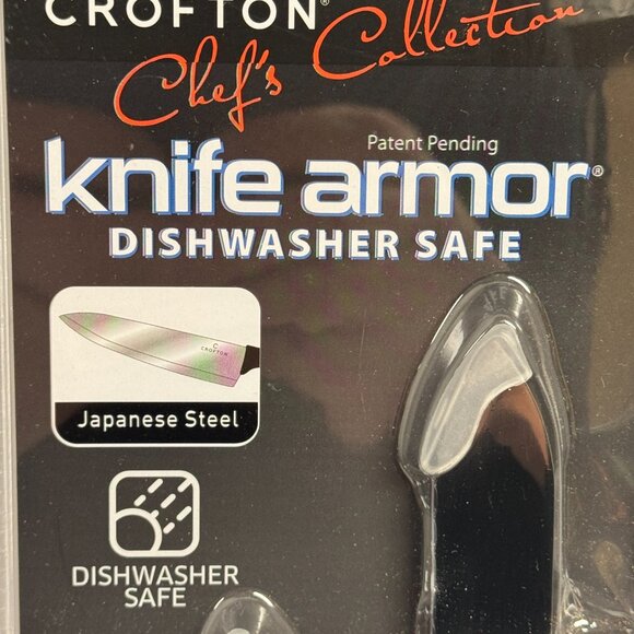 Crofton Chef's Collection Knife Armor 3 piece set new kitchen cooking - K1196 - Picture 3 of 7